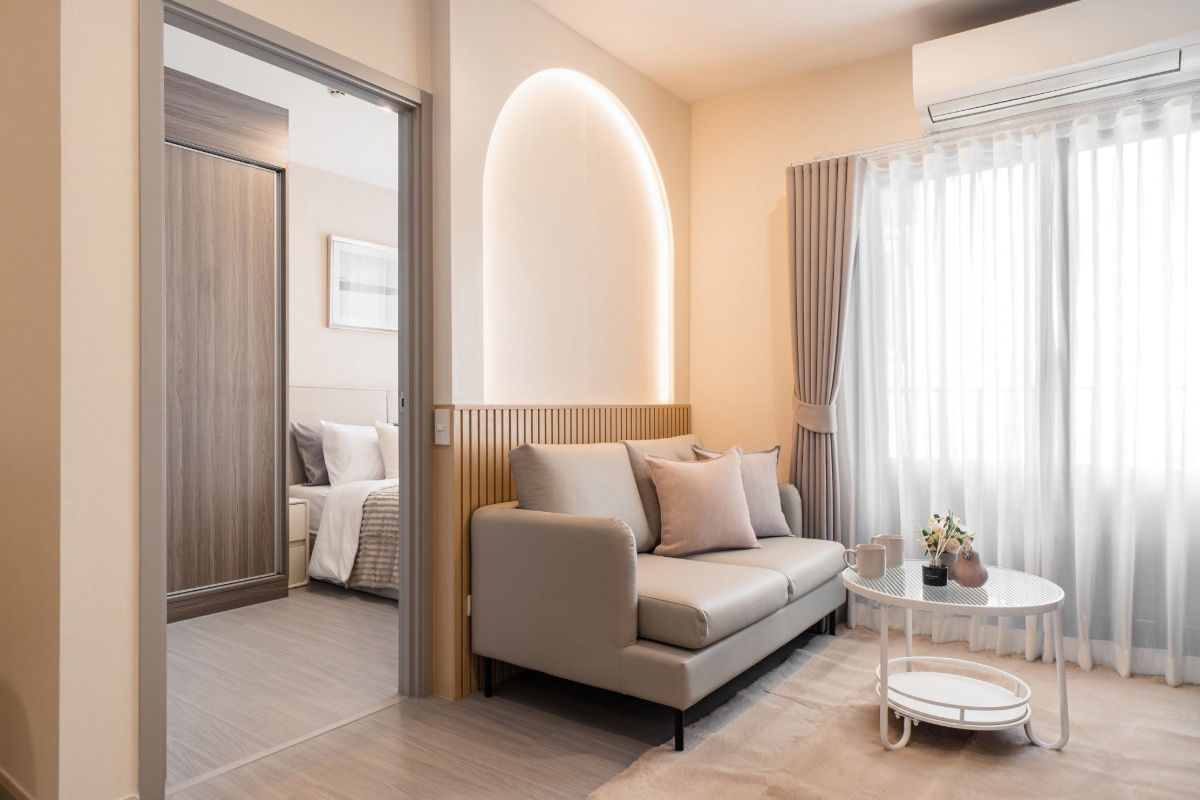 picture For Rent Condo THE PARKLAND PHETKASEM 56 Building A, Floor 15,2 bed room, Room size 50 sqm - 9/10