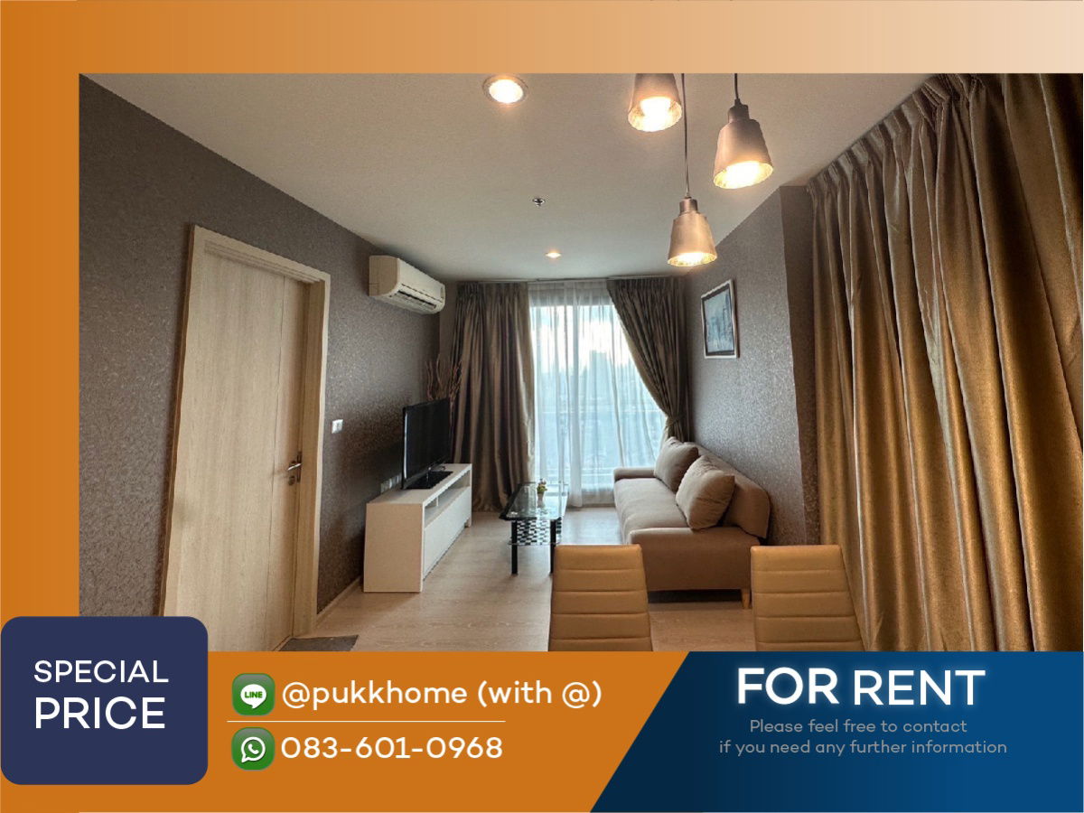 รูป Rhythm Sukhumvit 42 | 48 ตร.ม.  Fully furnished  High floor📞 Line : @pukkhome (with @) - รูปที่ 1/8