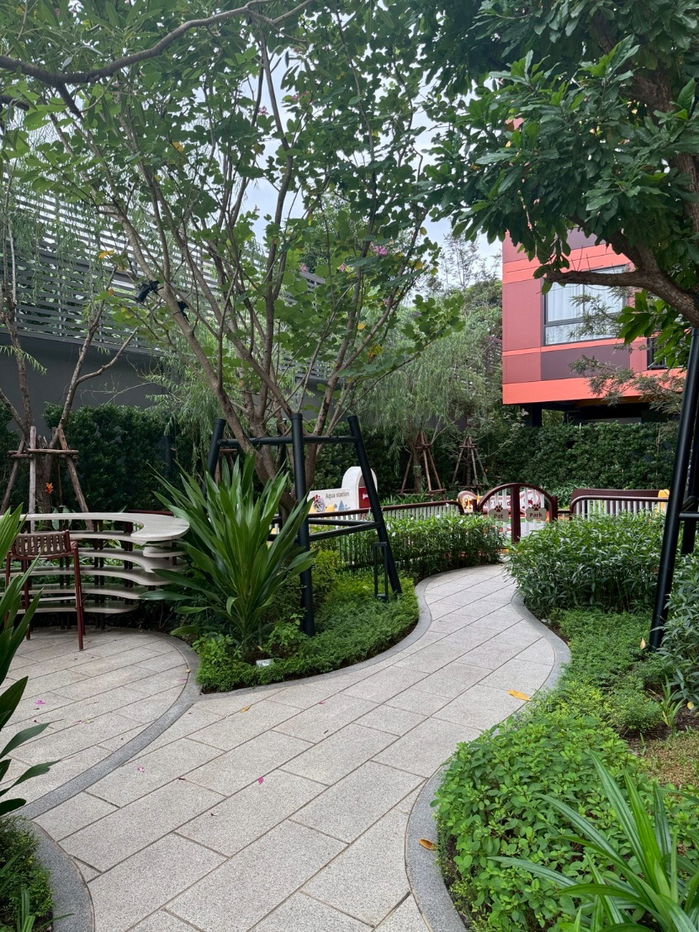 picture Condo for rent, The Muve Sukhumvit 107, 3rd floor, built-in, luxurious throughout the room, very beautiful, pets allowed, rental price 13,000 baht. - 19/36