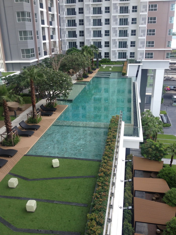 รูป คอนโดเดอะพาร์คแลนด์ เพชรเกษม บันได bts หลักสอง ตรงข้ามเดอะมอล ขายพร้อมผู้เช่า 2 ปี - รูปที่ 8/8