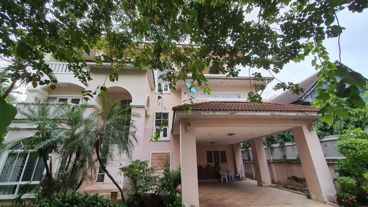 รูป [ขาย | SALE : SHB19392] 🏡หมู่บ้านร่มรื่น ราชพฤกษ์ 28 💥 บ้านเดี่ยว 3 ชั้นหลังมุม พื้นที่จัดเต็ม ใจกลางราชพฤกษ์ ราคานี้ Rare สุด!   - รูปที่ 2/8