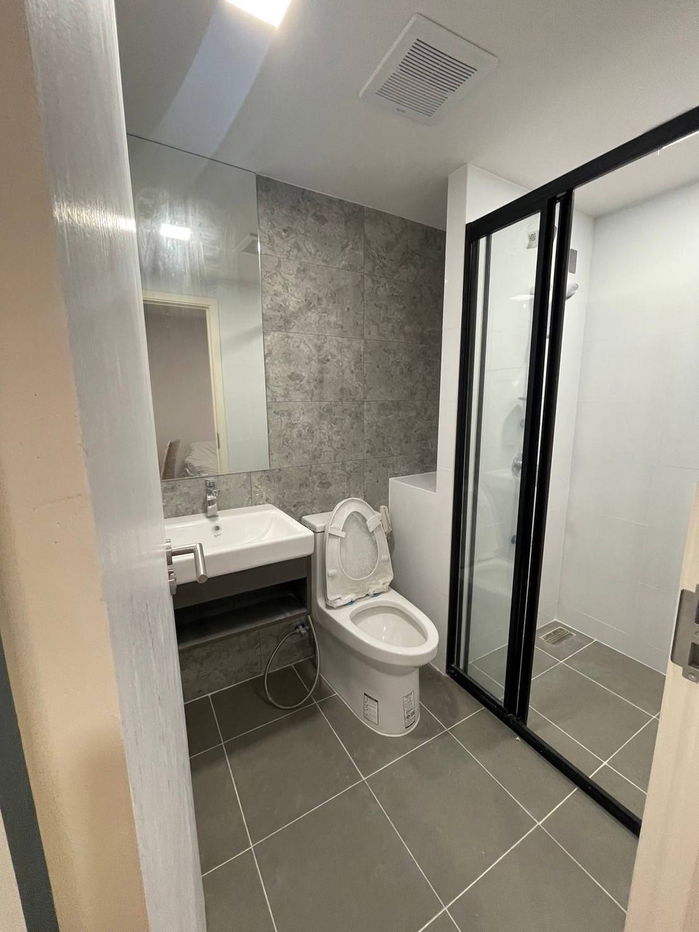 รูป ให้เช่าคอนโด Atmoz Tropicana บางนา Studio 26 ตรม. เฟอร์ครบ 7,500 บาท วิวสระน้ำ - รูปที่ 7/7