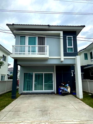 Houses for sale Pathumthani : 🏡 Affordable Single Detached House – Second-hand but Like New, Ready to Move In