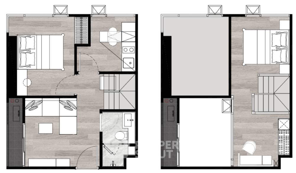 รูป คอนโด 2-ห้องนอน ที่ ออริจิ้น เพลส เพชรเกษม ใกล้ MRT ภาษีเจริญ (ID 1762991) - รูปที่ 3/4