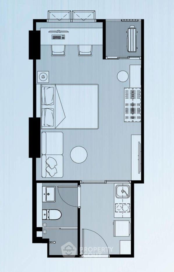 picture Studio Condo at Supalai Parc Ekkamai-Pattanakarn near ARL Ramkhamhaeng (ID 1777101) - 6/6