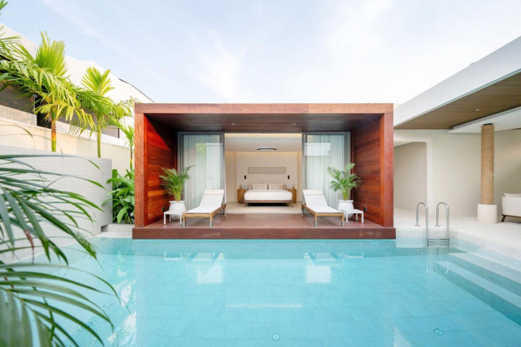 รูป ให้ เช่า Pool Villa Mövenpick – White Sand Beach 130 ตรว. นาจอมเทียน พูลวิลล่าหรู ใกล้ชายหาดเพียง 200 ม. - รูปที่ 6/12