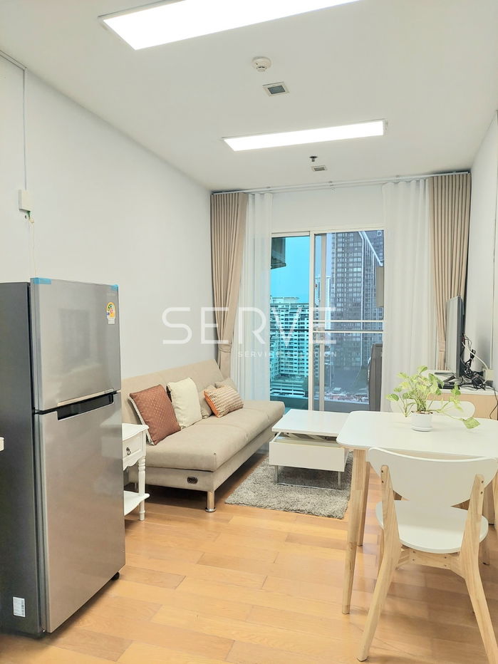 picture 1 Bed Nice Room City View Fully furnished Good Location Close to BTS Ratchathewi 120 m @ Condolette Ize Ratchathewi - 6/10