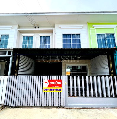 ทาวน์โฮม ถนนแพรกษา  : ขายทาวน์เฮ้าส์ 2 ชั้น หมู่บ้าน เจ ซิตี้ สุขุมวิท-แพรกษา อ.เมือง จ.สมุทรปราการ