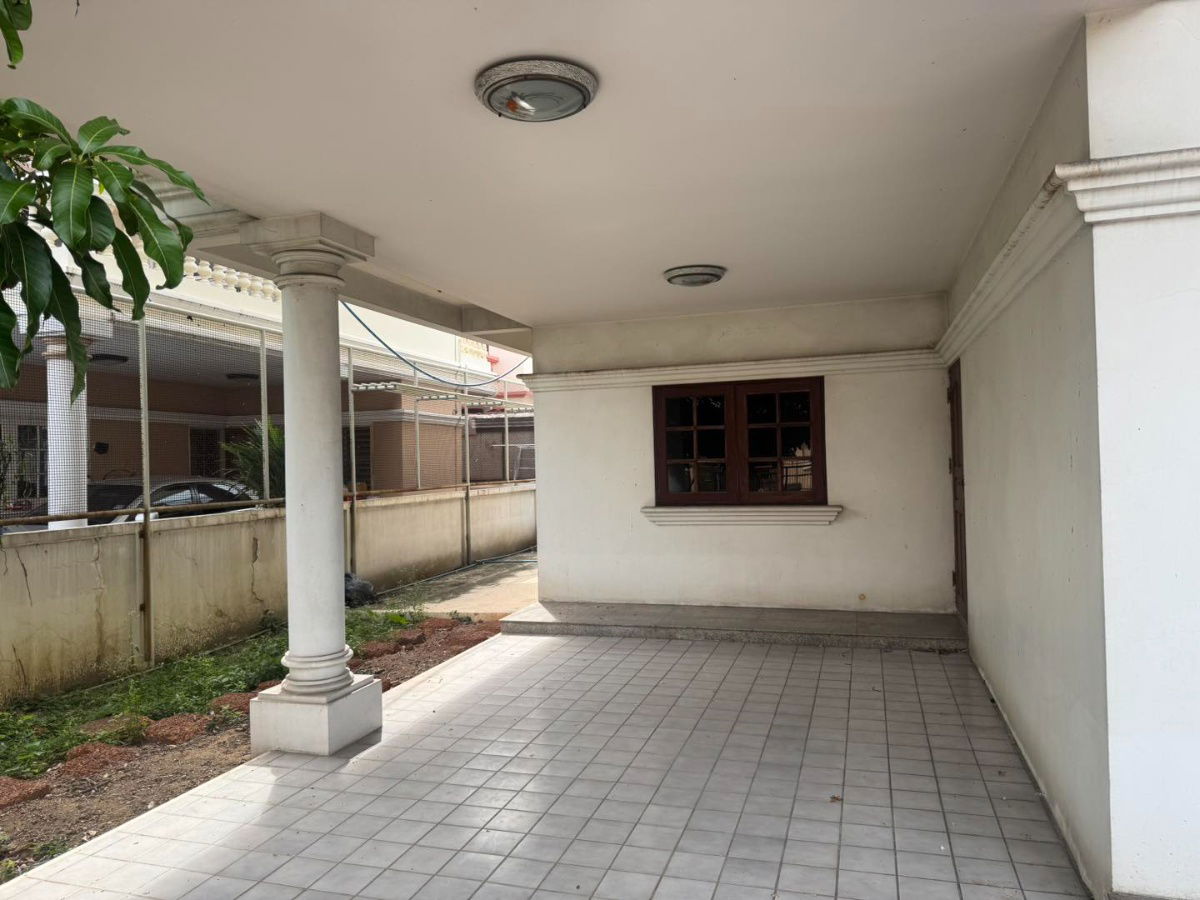 picture Single-family house for sale, 100 sq wah, corner unit, large house in Amornchai Village 3. - 22/31