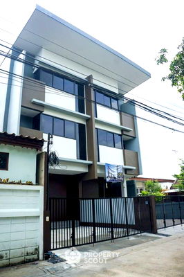 ทาวน์โฮม ม.เทคโนโลยีราชมงคลสุวรรณภูมิ : ทาวน์เฮาท์ 3-ห้องนอน ใน ท่าทราย (ID 1503004)