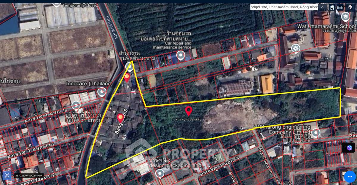 รูป ที่ดินสำหรับปล่อยขาย 54,400 ตารางเมตร แถว ใน หนองค้างพลู (ID 2108056) - รูปที่ 2/4