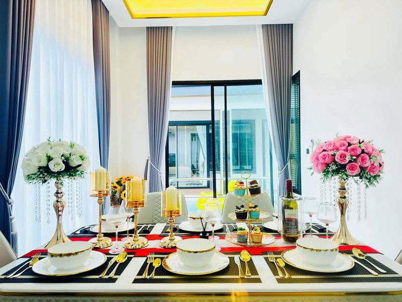 รูป ขายพลูวิลล่าพัทยา  สไตล์ Modern Luxury ใกล้อ่างเก็บน้ำมาบประชัน  - รูปที่ 17/20