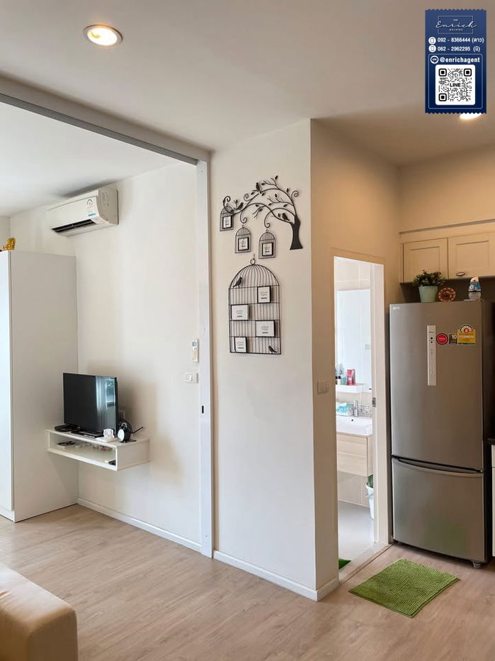 picture 💙For rent S1 Rama 9, complete with electrical appliances, MRT Rama 9💙 Call 062-2962295 Ni // Line id: @enrichagent - 2/7