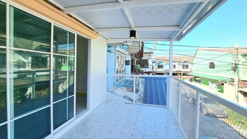 picture Townhouse for sale, Monwadi Village - Wat Lat Pla Duk, Land area 16 square wah, 3 bedrooms 2 bathrooms, Fully furnished - 12/19