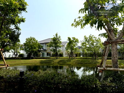 Houses for rent : Villaggio 3 Srinakarin-Bangna | Single house with garden in front #2025120113283