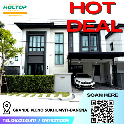 Houses for rent : #R7940 🎉 011268 House for rent at Grande Pleno Sukhumvit-Bangna