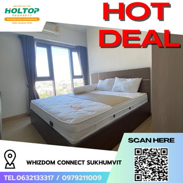 #R7945 🎉 011268 Condo for rent Whizdom Connect Sukhumvit 