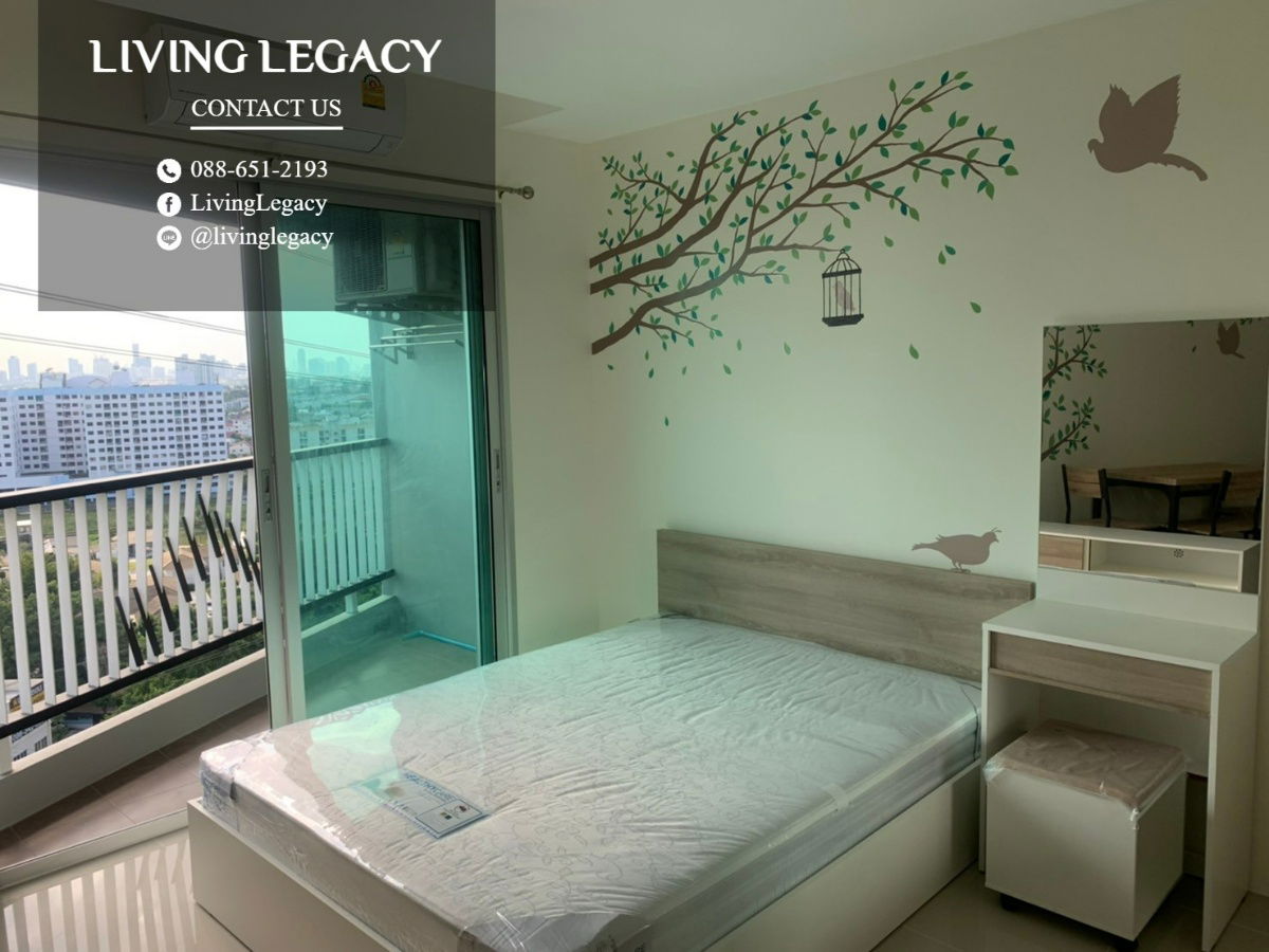 picture SN8ZQ0 Condo For Rent Asakan Place Srinakarindra 30 Sq.M. Floor 15 line id : @livinglegacy - 2/14