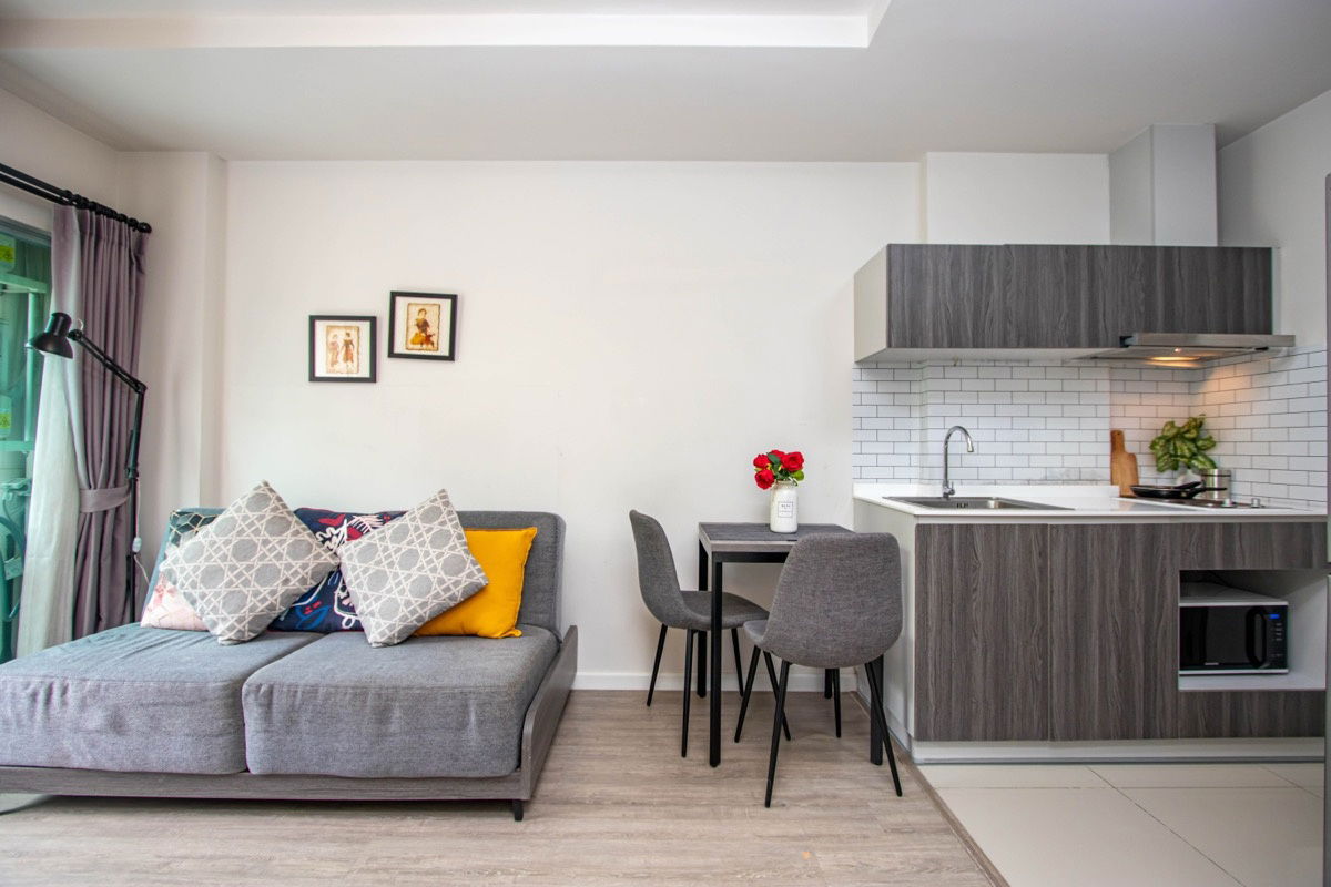 รูป 🏢 ขาย ดี ริน คอนโด (D RIN CONDO) ชั้น 3 – วิวสระว่ายน้ำและสวน - รูปที่ 5/9