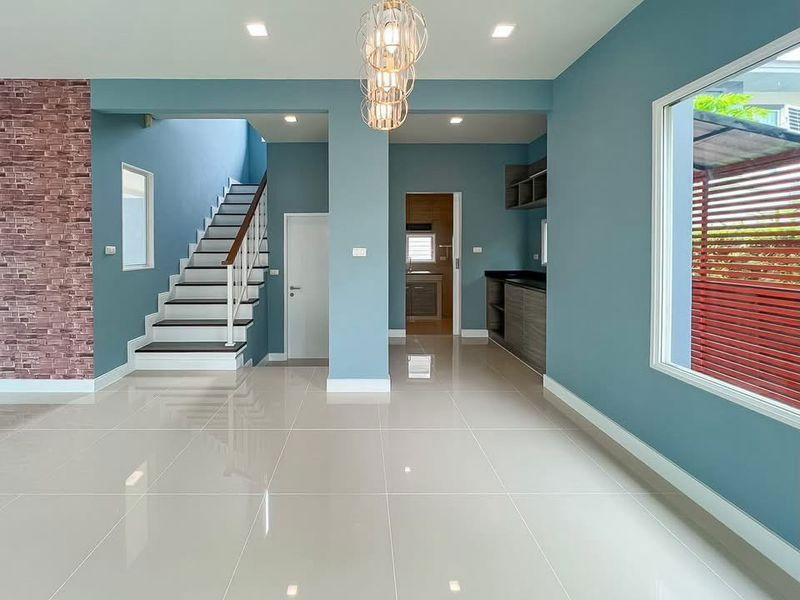 picture  Sales House in Saransiri Tiwanon-Chaengwattana 2, near Srisaman School and Central Chaengwattana. Ready to move in - 5/10