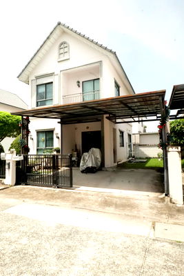 บ้านแฝด สมุทรปราการ : บ้านสวยเฟอร์ครบ พร้อมเข้าอยู่ ถูกกว่าซื้อบ้านใหม่เปล่าๆ 30%