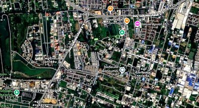 ที่ดิน เขตประเวศ : ขายที่ดินเปล่า 36 ไร่ ถนนเฉลิมพระเกียรติ ร.9 ซอย 48 เหมาะทำโครงการ