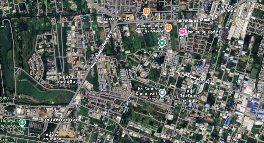 รูป ขายที่ดินเปล่า 36 ไร่ ถนนเฉลิมพระเกียรติ ร.9 ซอย 48 เหมาะทำโครงการ - รูปที่ 1/4