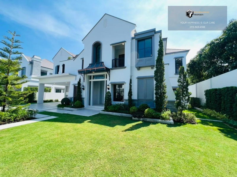 Houses for rent : Nantawan Rama 9-New Krungthepkreetha | Luxury French-style home in the heart of Krungthepkreetha #2025120113286