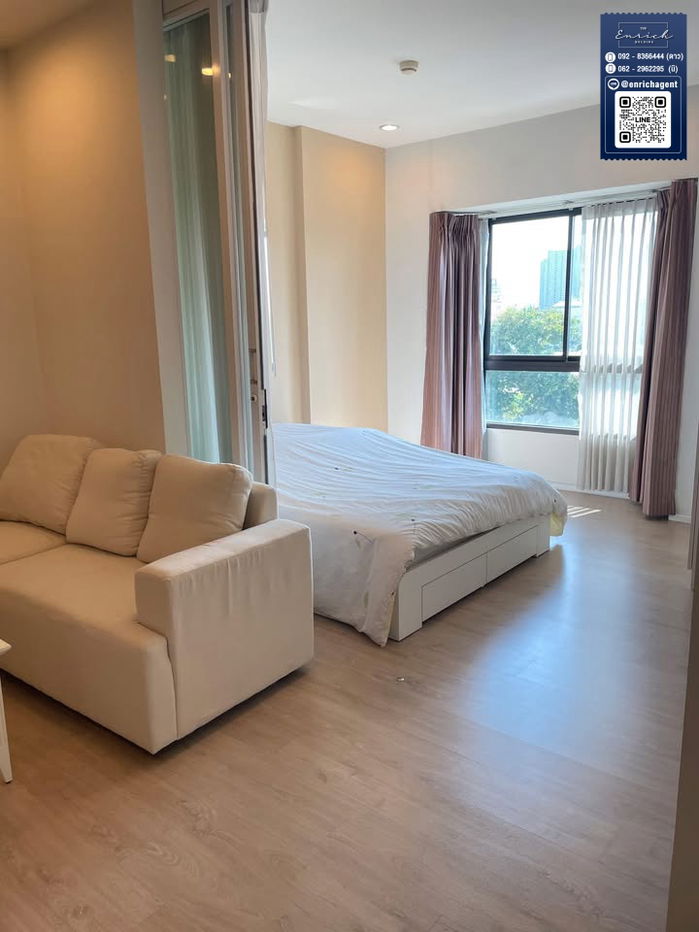 picture 💙For rent S1 Rama 9, complete with electrical appliances, MRT Rama 9💙 Call 062-2962295 Ni // Line id: @enrichagent - 4/7