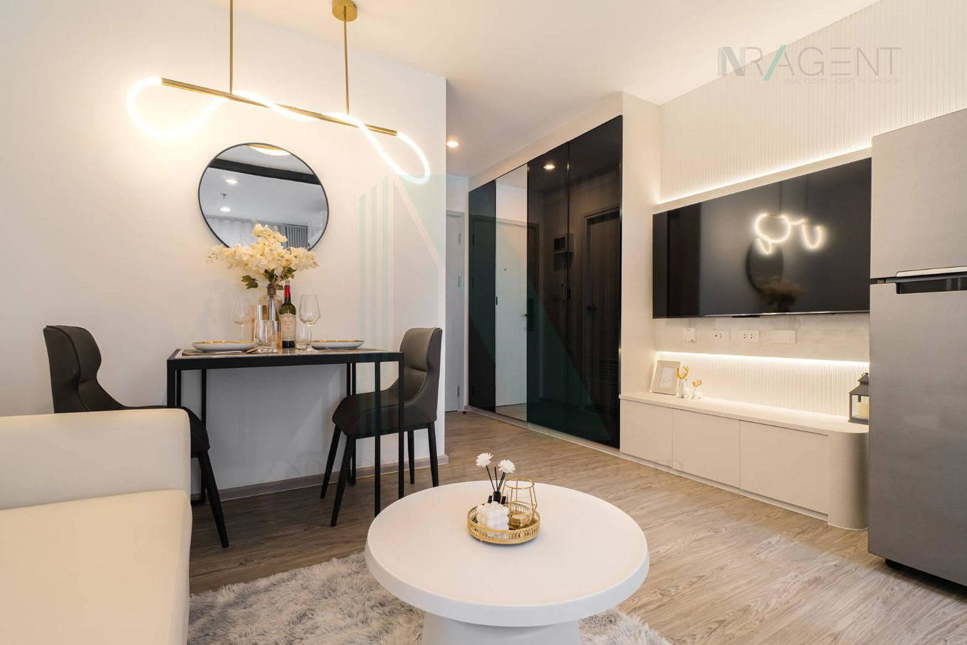 picture For Rent Condo REGENT HOME BANGNA Building b, Floor 31,1 bed room, Room size 28 sqm - 3/8