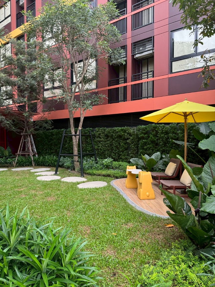 picture Condo for rent, The Muve Sukhumvit 107, 3rd floor, built-in, luxurious throughout the room, very beautiful, pets allowed, rental price 13,000 baht. - 23/36