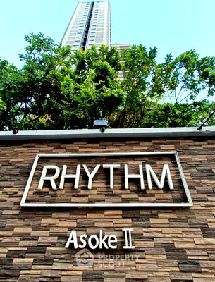 Condos for sale : 1-BR 22 Sqm On 27th Floor At Rhythm Asoke II, MRT Phra Ram 9 400m (ID 2129056)