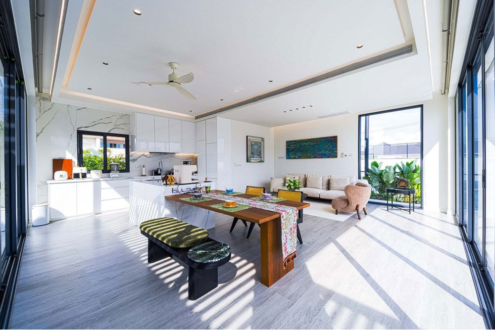 รูป [920601001-697] ขายวิลล่าหรูพร้อมสนามเทนนิส 4 ห้องนอน 4 ห้องน้ำ ในซอย 70 ของ huahin - รูปที่ 67/108