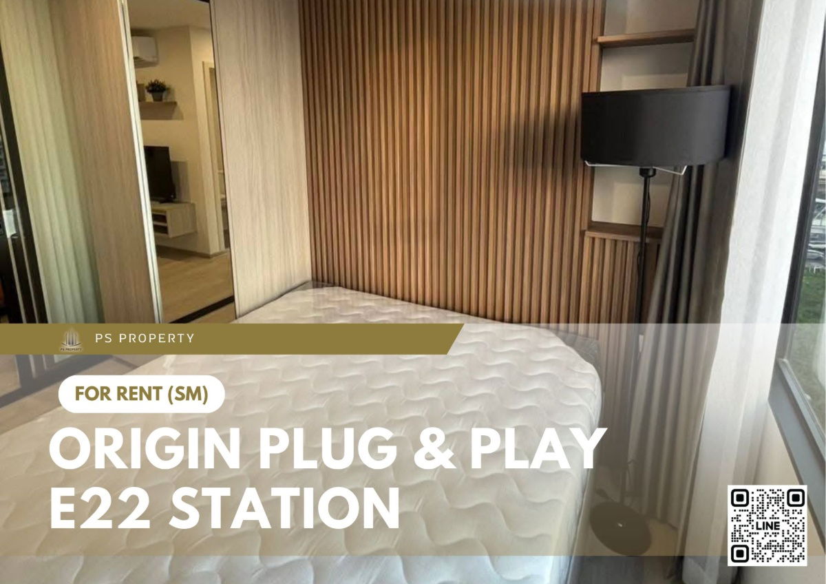 picture For rent 📍 Origin Plug & Play E22 Station 📍 Fully furnished and equipped, near BTS Sai Luat - 1/12