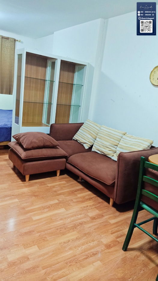 รูป 💙ให้เช่า Ivy Ratchada แต่งครบ พร้อมเข้าอยู่ MRT รัชดาภิเษก💙โทร. 062-2962295 นิ // Line id : @enrichagent - รูปที่ 3/14