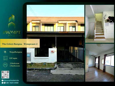 บ้านเดี่ยวให้เช่า : ST13698 - The Colors Bangna - Wongwaen 2