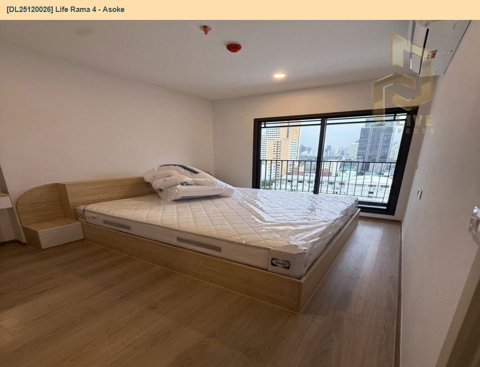 picture DL25120026 Condo for rent, Life Rama 4 - Asoke near MRT ศูนย์การประชุมแห่งชาติสิริกิติ์, ready to move in, call urgently 0638692663 LineID @534wlwof - 2/9