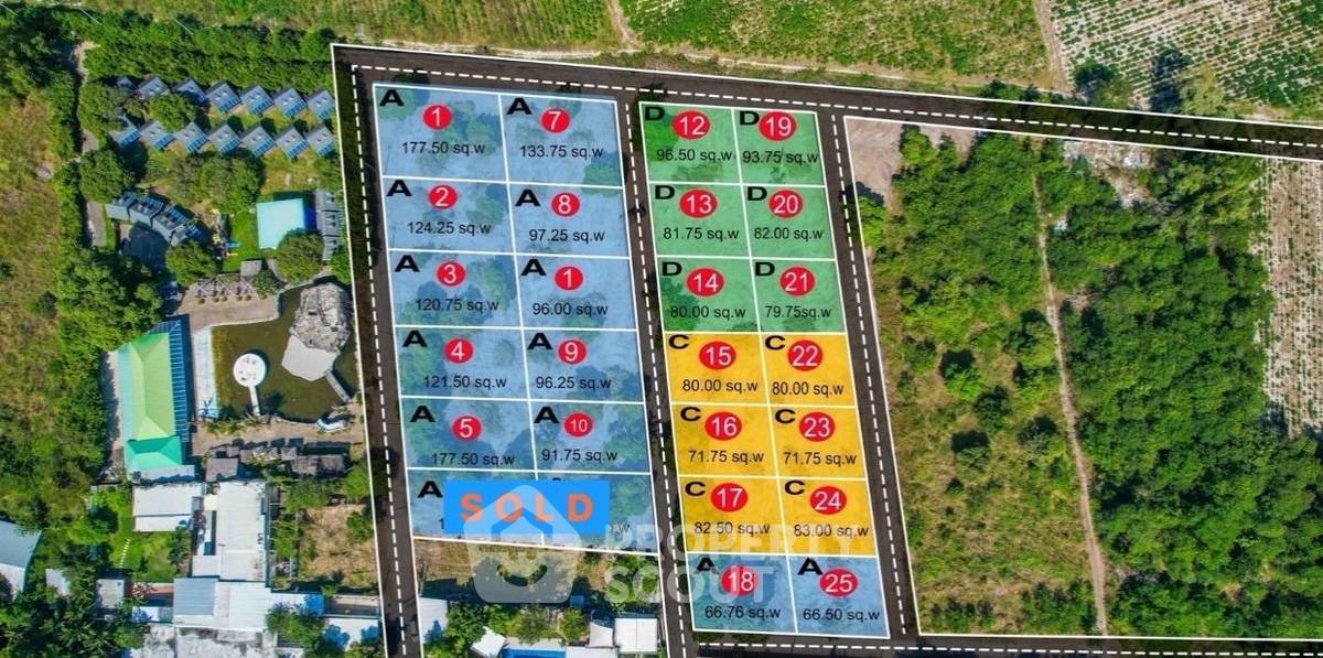 รูป ที่ดินสำหรับปล่อยขาย 800 ตารางเมตร แถว ใน ทับใต้ (ID 1998255) - รูปที่ 12/12