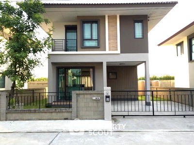 บ้านเดี่ยว มาร์เก็ต วิลเลจ สุวรรณภูมิ : บ้าน 3-ห้องนอน ใกล้ ท่าอากาศยานสุวรรณภูมิ (ID 1847773)