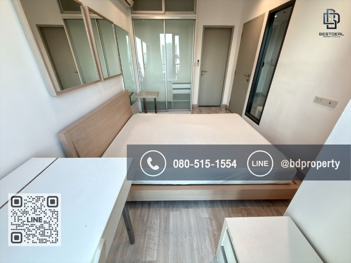 picture BESTDEAL FOR RENT 1 Bedroom 31 sqm. Special Price 15k/Month “IDEO MOBI RAMA 9” Near Phraram Kao 9 MRT Station 80 meters. - 5/14