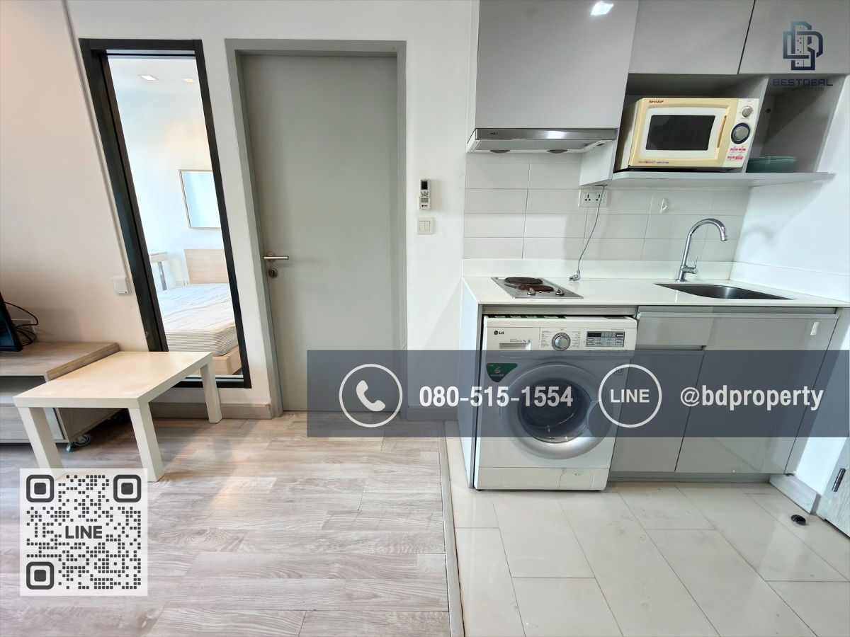 picture BESTDEAL FOR RENT 1 Bedroom 31 sqm. Special Price 15k/Month “IDEO MOBI RAMA 9” Near Phraram Kao 9 MRT Station 80 meters. - 12/14