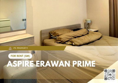 Condos for rent : For rent 📍 Aspire Erawan Prime 📍 Fully furnished and equipped, near BTS Erawan