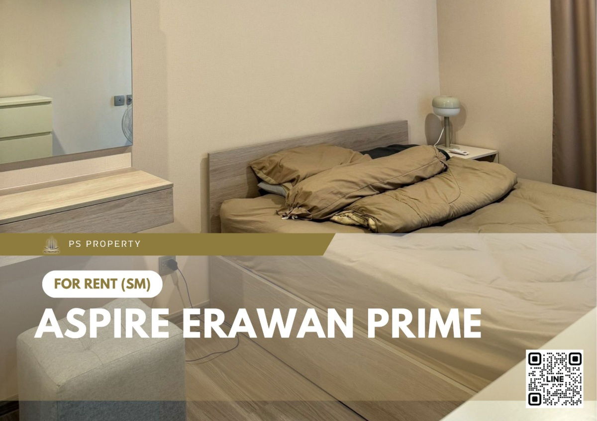 picture For rent 📍 Aspire Erawan Prime 📍 Fully furnished and equipped, near BTS Erawan - 1/12