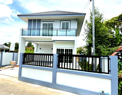 บ้านเดี่ยว เชียงใหม่ : ขายบ้านสร้างใหม่ (smart home) 4นอน 3น้ำ ,2.89ลบ. ห่างมบ.อรสิริน 6 เพียง 300 เมตร