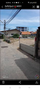 พิกัดใจกลางหัวหิน! ที่ดิน 122.3 ตร.ว. เดินทางสะดวกมาก รีบตัดสินใจ ก่อนราคานี้จะหมดไป