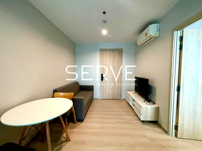 Condos for rent : 1 Bed Large Room Unbloock View Nice Room Fully furnished Good Location 20 Steps From MRT Si La Salle Station  @ Nue Noble Srinakarin Lasalle