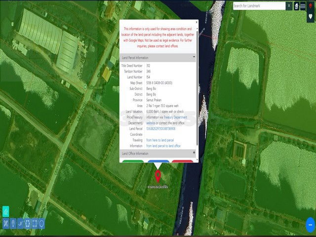 picture Land for Sale on Bangna–Trat Road, Bang Bo Suitable for Warehouse Construction Land Size: 6-3-25 Rai Price: 4.5 Million Baht , Bang Bo, Samut Prakan - 6/7