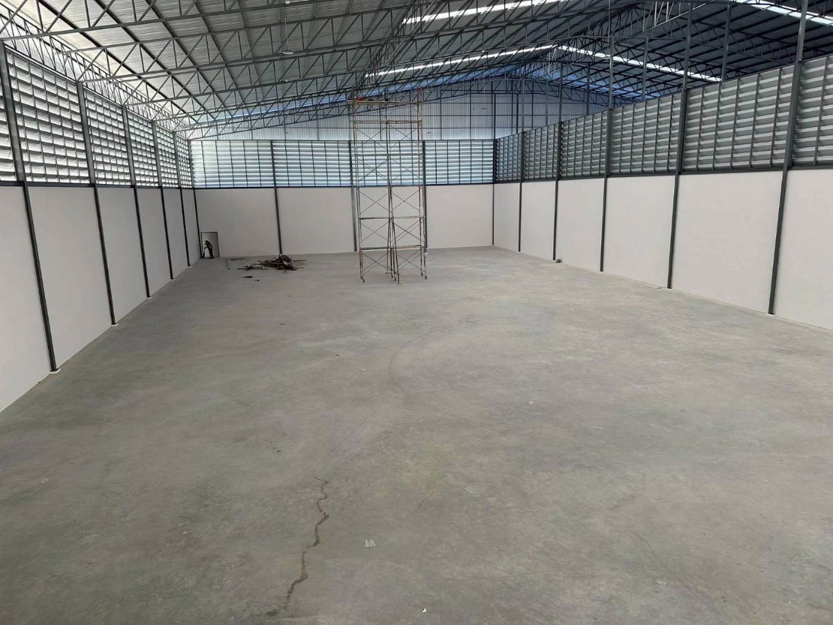 รูป ให้เช่าโกดัง สร้างใหม่ สวนหลวง กระทุ่มเเบน สมุทรสาคร พื้นที่ 2,000ตรม - รูปที่ 9/9