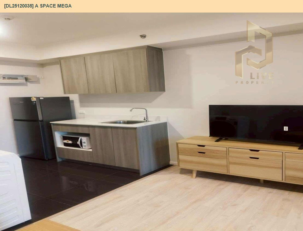 picture DL25120035 Condo for rent, A space mega near -, ready to move in, call urgently 0638692663 LineID @897iyzll - 6/11