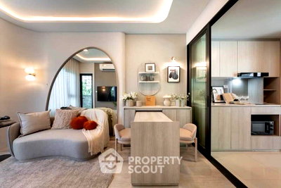 Condos for sale : 1-BR Condo On 22nd Floor, COBE Ratchada-Rama 9 Near MRT Huai Khwang (ID 2069645)